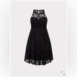 TORRID Mini Lace Skater Dress